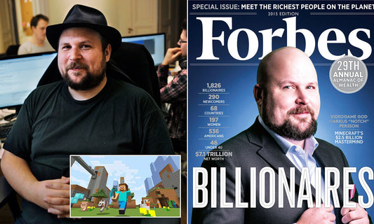 A Minecraft megalkotója is így kezdte! Markus Persson a Forbes magazinban